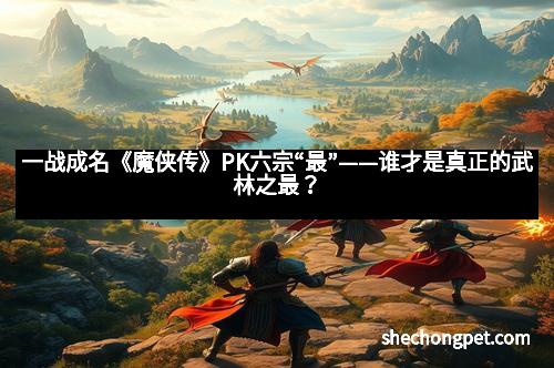 一战成名《魔侠传》PK六宗“最”——谁才是真正的武林之最？